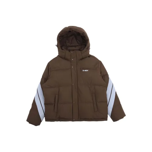 Nerdy Коричневый Унисекс Пуховики