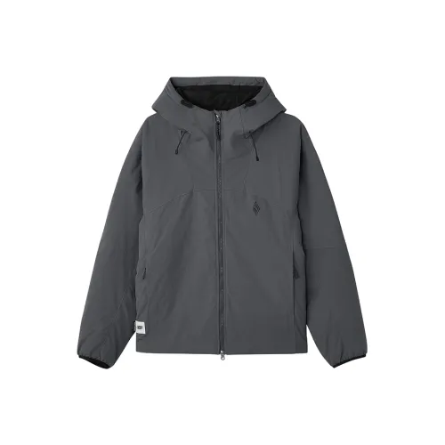 Skechers Elegant Diamond Collection Sports Lifestyle Collection Куртка Мужская Железо Door Серый