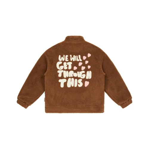 EMPTY REFERENCE ZIP UP Куртки Унисекс Коричневый