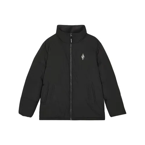 Skechers Diamond Series Пуховик Унисекс Угольный Черный