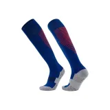 Носки для футбола с длинным голенищем, яркие синие, 1 упаковка