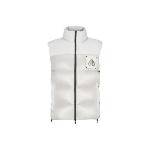 Moose Knuckles FW24 Жилет Мужской Серый Белый