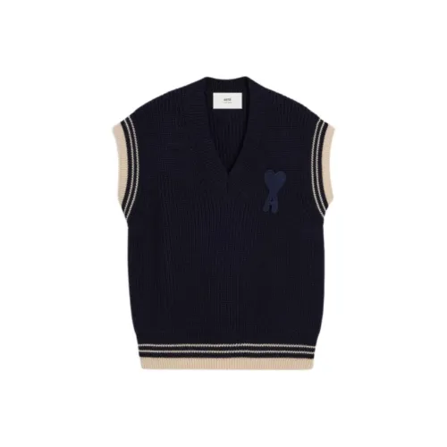 AMIPARIS Темно-синий Унисекс Жилеты