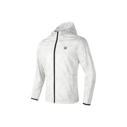 Skechers Basic Activity Series Серый и Белый Текстура/045D Мужская защита от солнца Одежда
