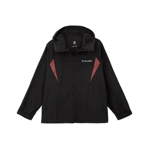 VOLCOM Черная унисекс одежда с защитой от UV