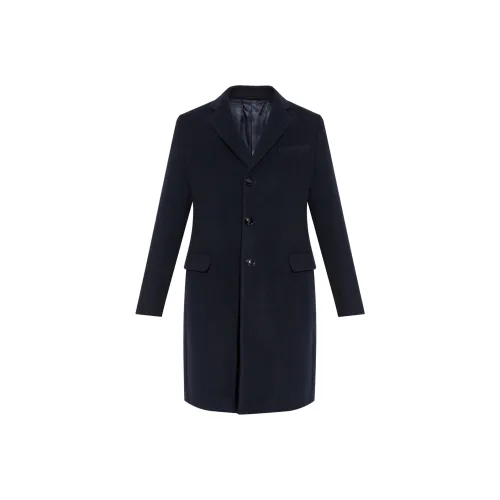 GIORGIO ARMANI SS24 Пальто Мужское Морской Синий