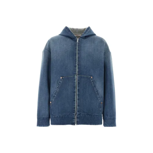 Valentino Denim Jacket Men's Blue