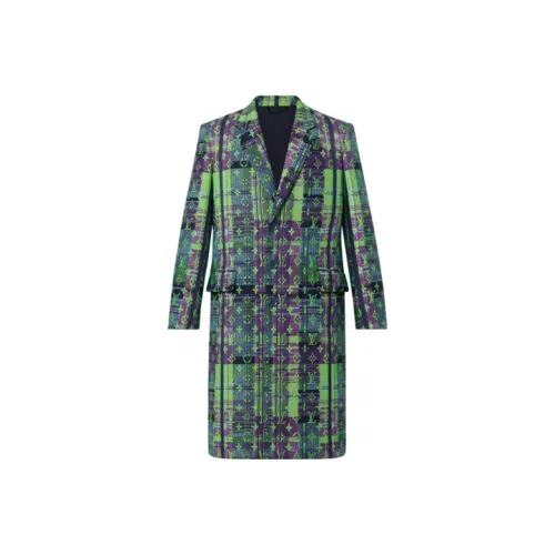 LOUIS VUITTON FW21 Пальто Мужское Зеленый