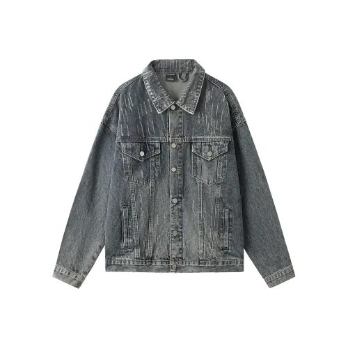 UNKNOWTAL Denim Jacket Unisex Denim Blue UNKNOWTAL Деним Куртка Унисекс Джинсовый Синий