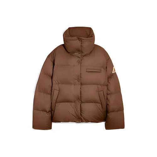 COACH SS23 Пуховик Унисекс Коричневый