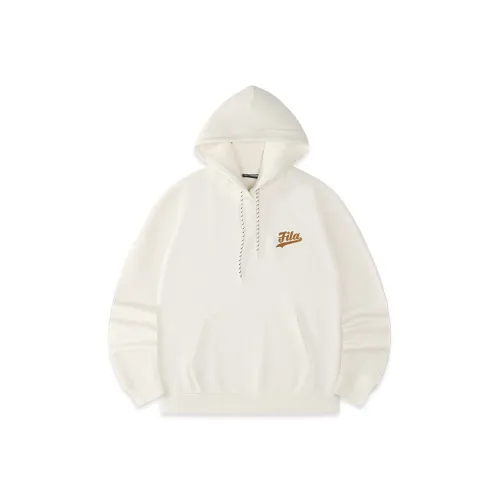 FILA FUSION Культура Толстовка Мужской Облачный Белый