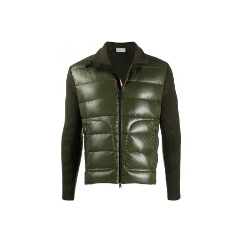 Moncler Зеленый Мужской Пуховик