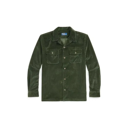 Polo Ralph Lauren Куртки и Пальто Мужской Оливково-Зеленый