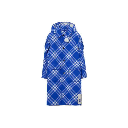 Burberry Пальто Мужское Синее 80789131