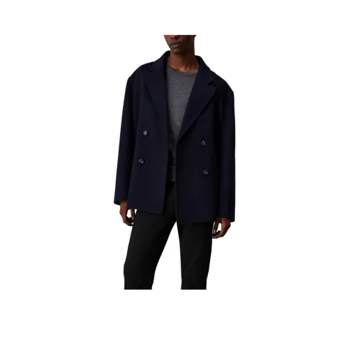 CALVIN KLEIN Пальто Европейская версия Мужской Полуночный синий