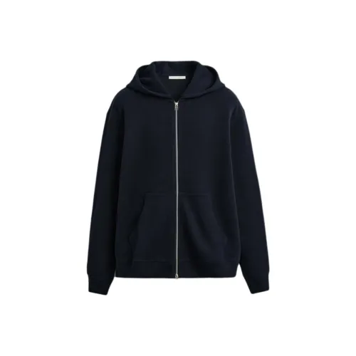 ZARA Морской синий Мужские Свитшоты