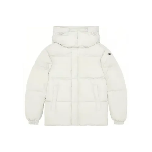 DIESEL Белый Мужской Пуховик