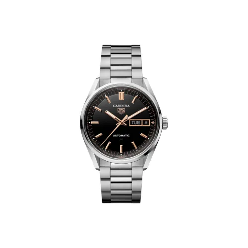 TAG Heuer Carrera Collection Автоматический Механический Механизм Мужские Часы Часы 41 мм Черный Циферблат