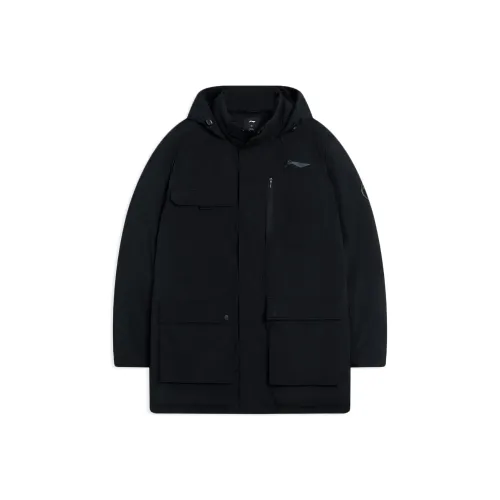 Подкладка Badminton series пуховик мужской черный