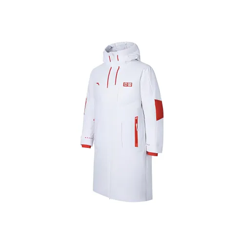 ANTA x CHENPENG Пуховик Мужской Снежно-Белый