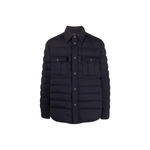 BRIONI Down Jacket Men's Midnight Blue