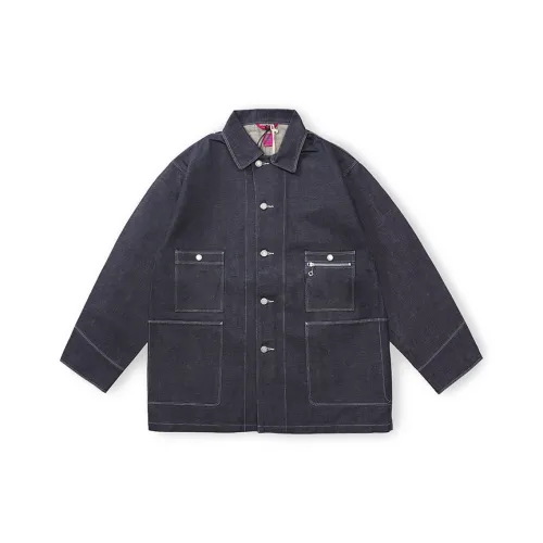 TEKABLU Джинсовый синий Мужские Куртки