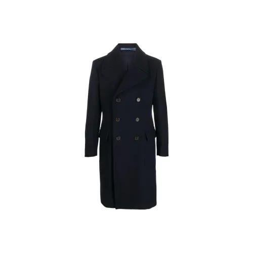 Черное мужское пальто Ralph Lauren