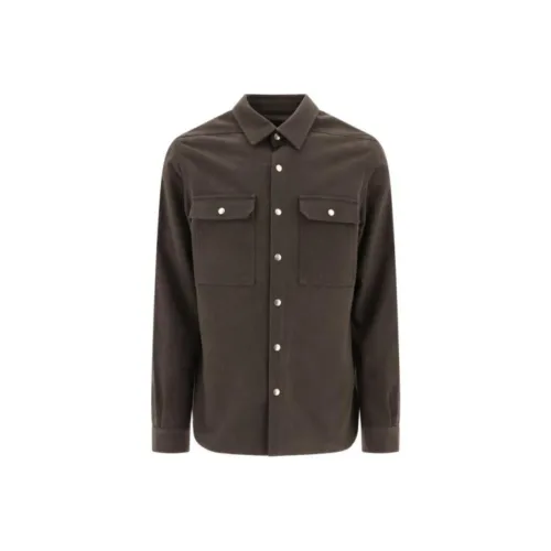 Rick Owens DRKSHDW FW24 Куртки и Пальто Мужской Серый