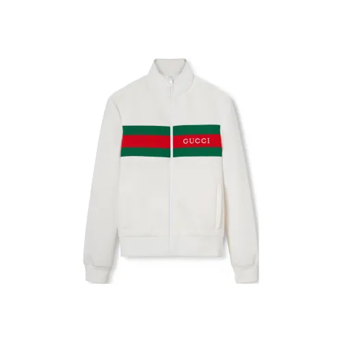 GUCCI SS24 Куртки и Пальто Мужской Белый