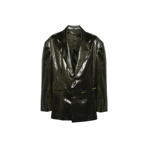 MARTINE ROSE Бизнес-костюм мужской зеленый