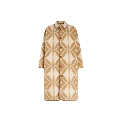 ETRO Хаки Мужское Пальто