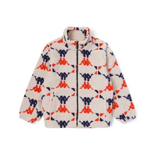 KAPPA Романтический Белый 011 Унисекс Бархатные куртки