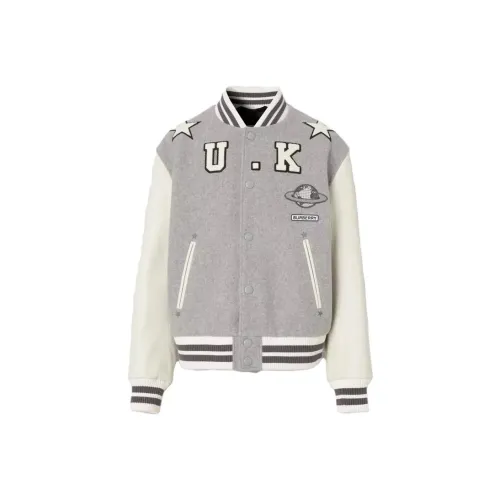 Burberry FW22 Бейсбольная куртка Мужская Серый