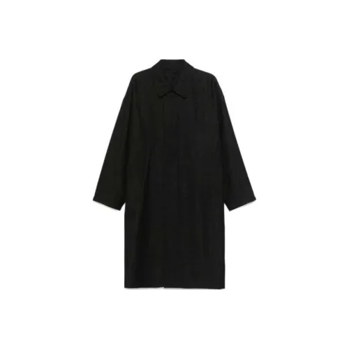 Lemaire Черное Мужское Пальто