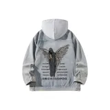 Винтажный синий (с капюшоном 710)