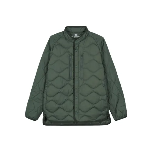 UNIQLO x White Mountaineering Коллаборация FW23 Куртки и Пальто Унисекс Оливковый