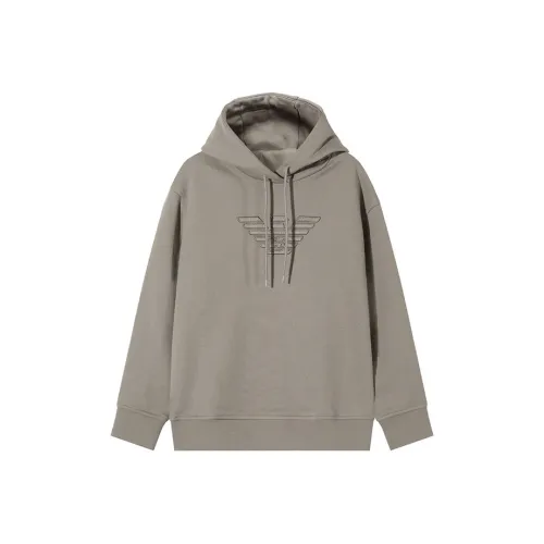 EMPORIO ARMANI Свитшот Мужской Светлый Кофейный