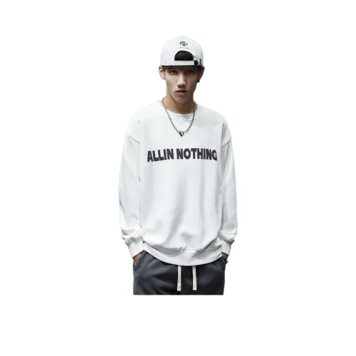 YINLANGSHIJIA Толстовка Мужской Белый