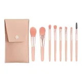 8 шт (ПУ (полиуретан) Сумка Набор Включая Щетку) Темно-розовый