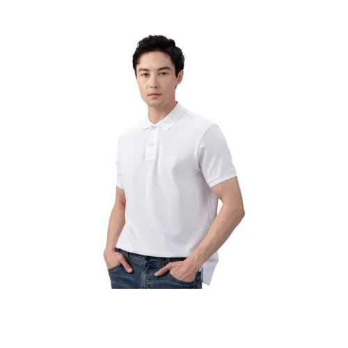 GOOD LUCK GLADIUS Поло Мужское Натуральный Белый