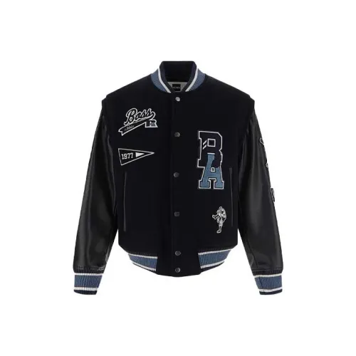 Hugo Boss Темно-синий Мужской Бейсбольный Джерси