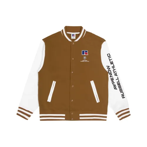 Aape x RUSSELL FW22 Бейсбольная куртка Мужская