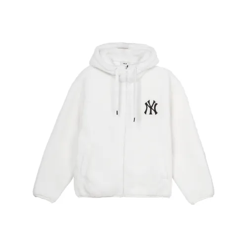 MLB Нью-Йорк Янкис Сливочный Унисекс Бархатные куртки