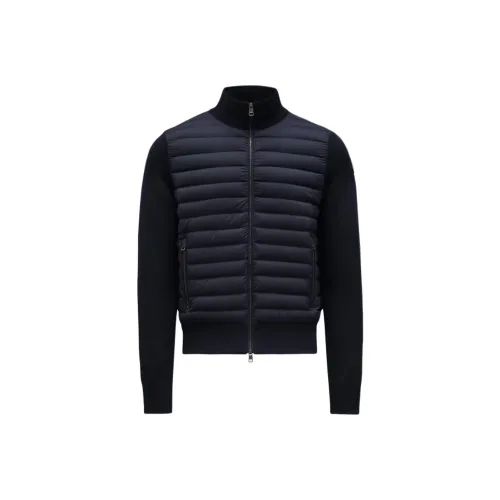 Moncler Пуховик Мужской Navy Синий
