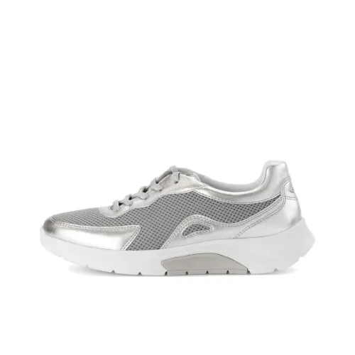 Gabor Rollingsoft Low Топ Повседневная обувь Женская Серебряная