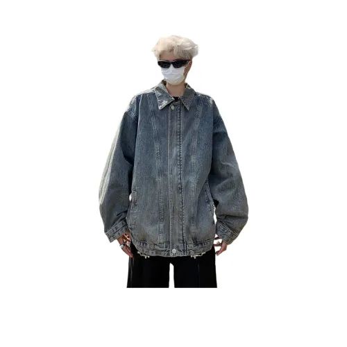 ROUBINI Denim Jacket Unisex Blue ROUBINI Деним Куртка Унисекс Синий