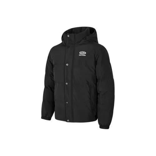 Skechers Пуховик Унисекс Угольный Черный