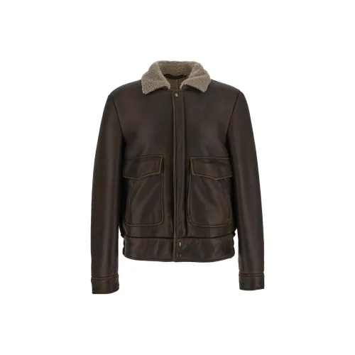 SALVATORE SANTORO Коричневый Мужские Куртки