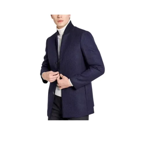 BRAUN BUFFEL Пальто Мужское Темно-синий