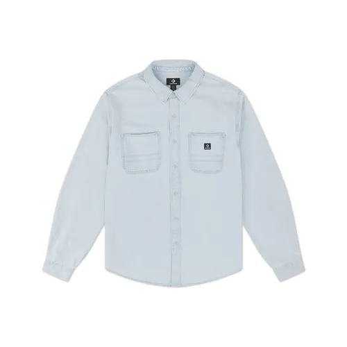 Конверс Denim Jacket Unisex Light Blue